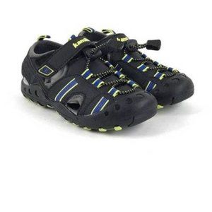 Kids Black and Blue Shoes